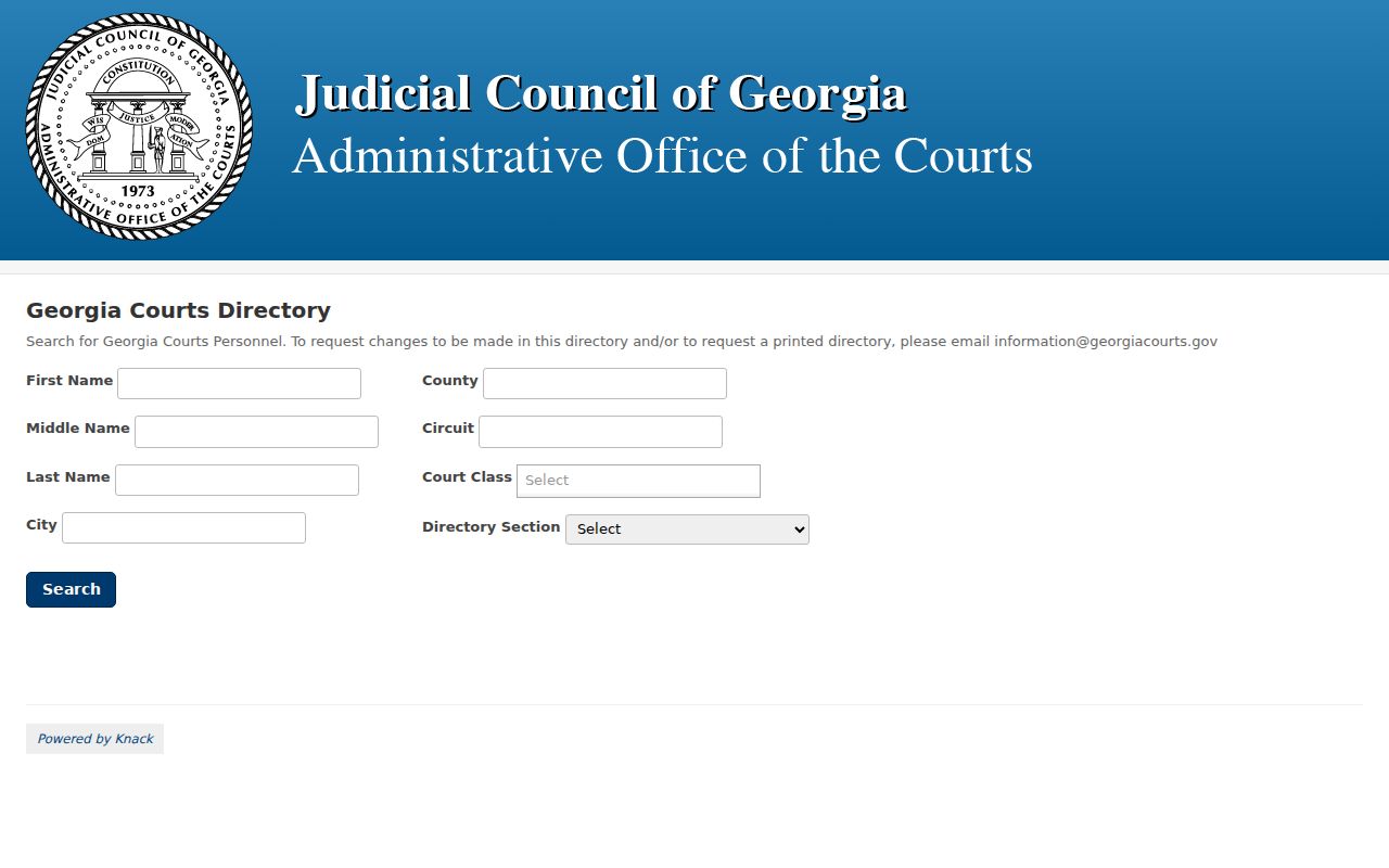 Warren County municipal warrant court directory controls